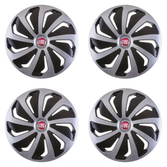 Poklice pro Fiat (červené) 16 WIND SB