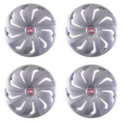 Poklice pro Fiat (červené) 16 WIND RC SI