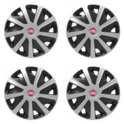 Poklice pro Fiat (červené) pre dodávky 16 Craft silver and black
