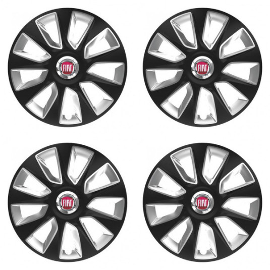 Poklice pro Fiat (červené) 17 STRATOS BS