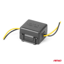 Odrušovací filtr do auta se skleněnou pojistkou 12V AMiO-04099