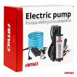 Elektrické čerpadlo na naftu 12V ponorné, průměr 38 mm -sada s hadicí