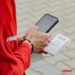 Bezdrátová WIFI couvací kamera HD-410 12v 720p AMIO-03538