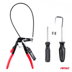 Sada kleští na hadicové spony 9ks