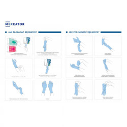 Nitrilové rukavice Nitrylex Basic velikost L, 100 ks