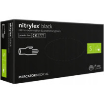 Nitrilové rukavice Nitrylex Basic velikost S, 100 ks