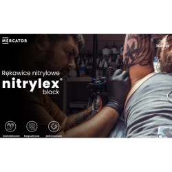 Nitrilové rukavice Nitrylex Basic velikost XL, 100 ks