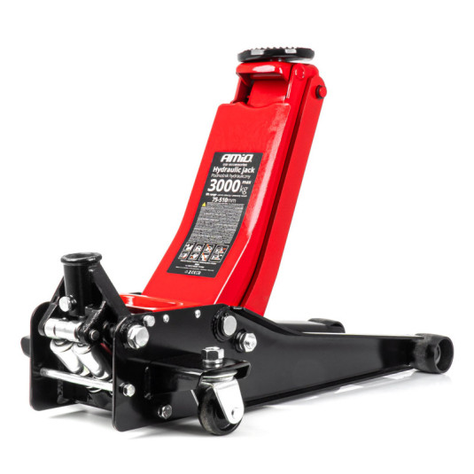 Hydraulický nízkoprofilový zvedák 3T CE 75/510mm AMiO-04215