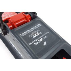 Hydraulický zdvihák nízkoprofilový 2T CE AMIO-02500