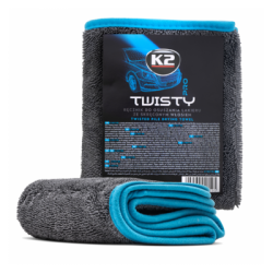 K2 TWISTY PRO - obojstranné mikrovlákno na sušenie a leštenie auta
