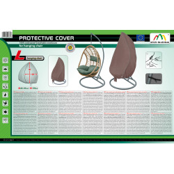 Ochranná plachta na záhradný stôl S kruh