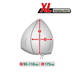 Ochranná plachta na závěsné křeslo XL