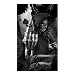 Samolepka na boční B sloupky auta - Eso