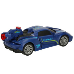 Transformer Revolt TRANSFORMING ROBOT RACER auto na dálkové ovládání, modré