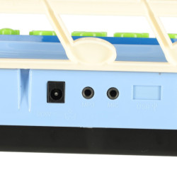 INTERAKTIVNÍ KLÁVESOVÝ VARHANNÍ MIKROFON - MODRÝ