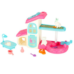 Pet hotel spa domeček pro psa, kočku a jiná zvířátka – příslušenství, 26 kusů