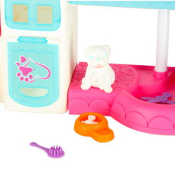 Pet hotel spa domeček pro psa, kočku a jiná zvířátka – příslušenství, 26 kusů