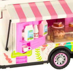 Diaľkovo ovládaný karavan diaľkovo ovládaný karavan auto 2,4 GHz zvuky svetlá príslušenstvo, ružová