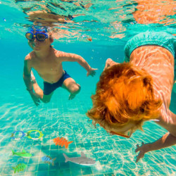 Hračky do bazénu pro potápění a rybolov sada 27 kusů