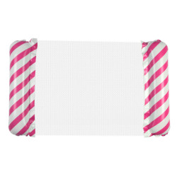 Nafukovací plážová matrace houpací síť vodní lehátko křeslo bazén, růžová