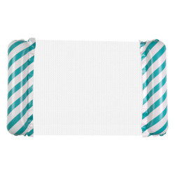 Nafukovací plážová matrace houpací síť vodní lehátko křeslo bazén, modrá