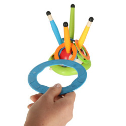 Sportovní hra pro děti skákání přes švihadlo 3v1