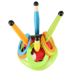 Sportovní hra pro děti skákání přes švihadlo 3v1