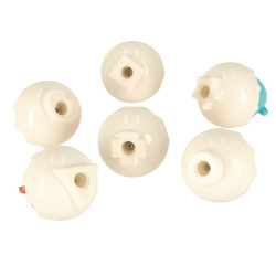 TŘÍDÍCÍ HRA TVARŮ – VZDĚLÁVACÍ VAJÍČKA, ROZPOZNÁVÁNÍ BAREV A TVARŮ 6 ks