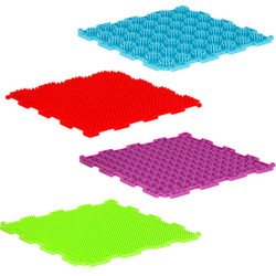 ORTOPEDICKÁ PODLOŽKA SMYSLOVÁ SKLÁDAČKA MASÁŽ MONTESSORI 8 dílků