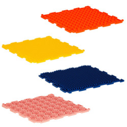 ORTOPEDICKÁ PODLOŽKA SMYSLOVÁ SKLÁDAČKA MASÁŽ MONTESSORI 8 dílků