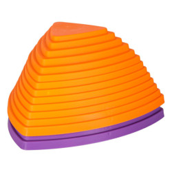 Senzorická dráha riečne kamene, 11 prvkov- farebné