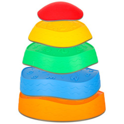 Senzorická cesta riečne kamene pre rovnováhu- 5ks