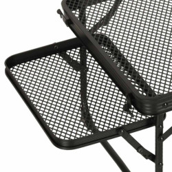 LUARO turistický stôl kempingový stôl 87 x 60 x 40 x 27 cm