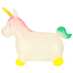 Dětský skákací koník - Jednorožec