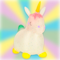 Dětský skákací koník - Jednorožec