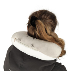 Cestovní polštářek 2v1 na krk do letadla, auta, maskot Medvídek