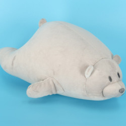 Cestovní polštářek 2v1 na krk do letadla, auta, maskot Medvídek