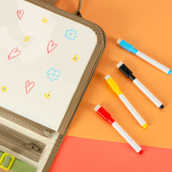 Smyslová manipulační deska montessori dinosaurus case