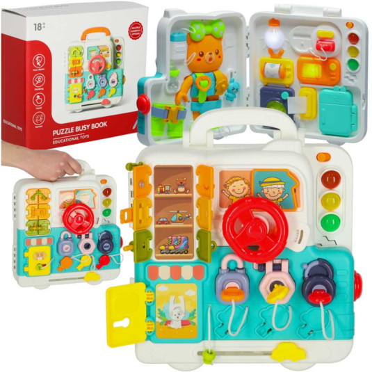 Smyslová manipulační deska montessori