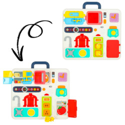 Smyslová manipulační deska montessori