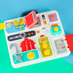 Smyslová manipulační deska montessori