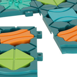 Puzzle desková hra bludiště překážková dráha 56 el.