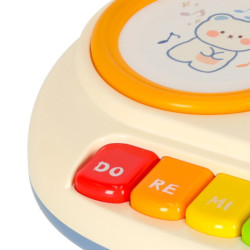 Dětské interaktivní varhany piano vzdělávací, béžové