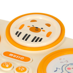 Dětské interaktivní varhany piano vzdělávací, béžové