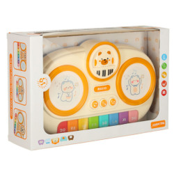 Dětské interaktivní varhany piano vzdělávací, béžové