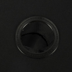 Cestovní skládací stolek s kryte,  černý