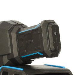 RC obojživelné vodotěsné auto ovládané gesty rukou + 2 dálkové ovladače modré barvy