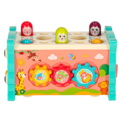 Senzorická hračka pro miminka 8v1 Bibi-inn, modrá