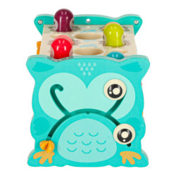 Senzorická hračka pro miminka 8v1 Bibi-inn, modrá