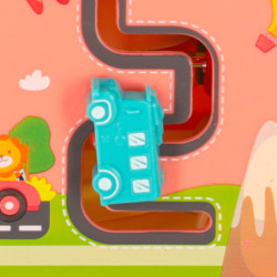 Senzorická hračka pro miminka 8v1 Bibi-inn, modrá